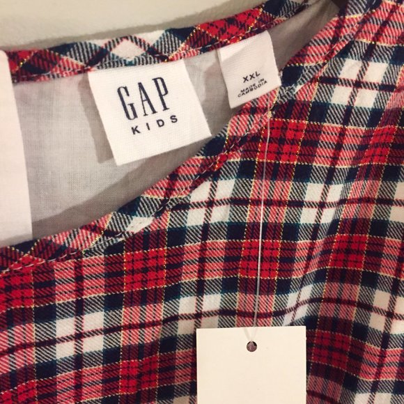 GAP Kids Plaid Holiday Dress - Picture 3 of 6